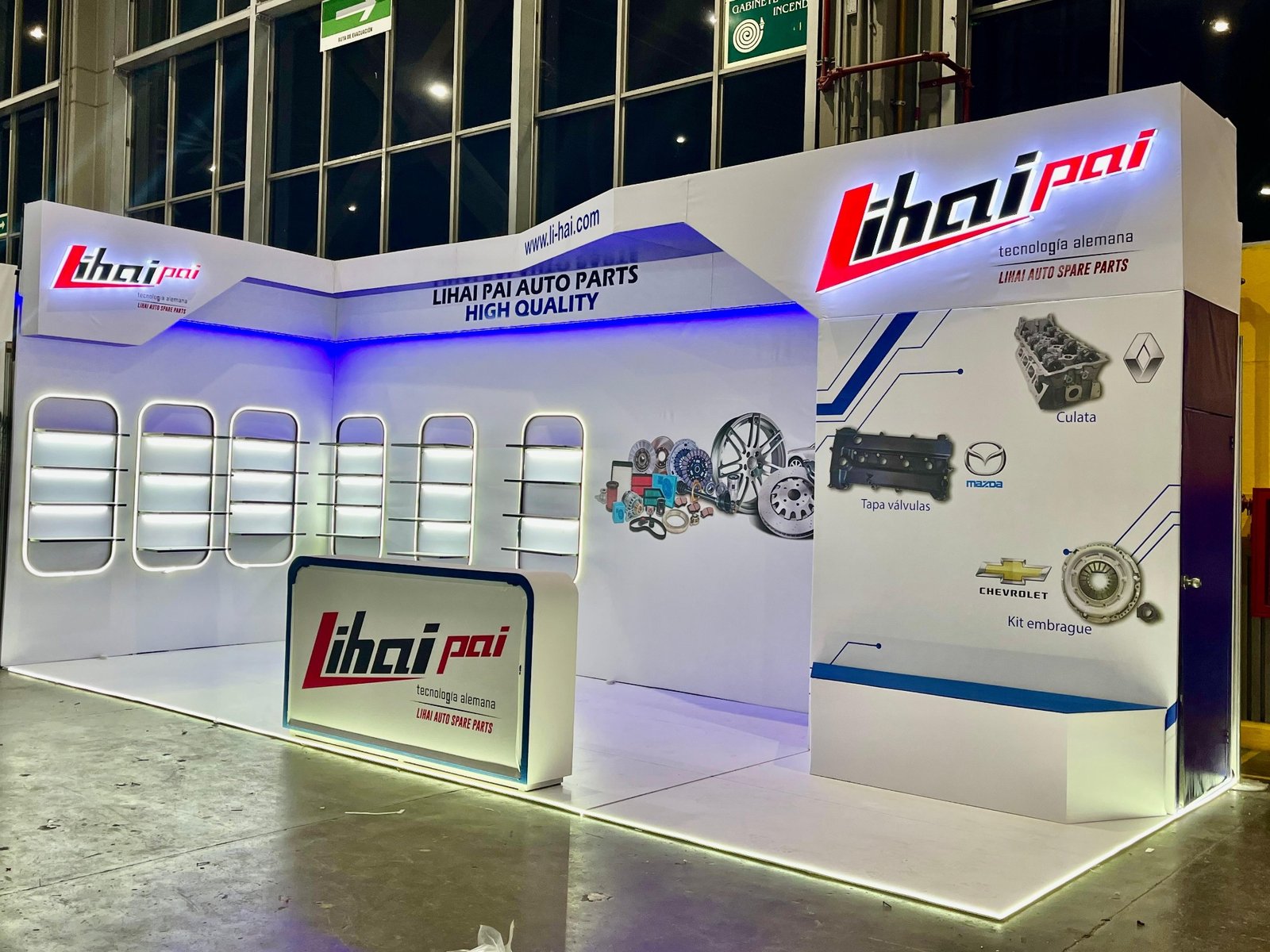 Stand Lihai Pai — autopartes tecnología alemana